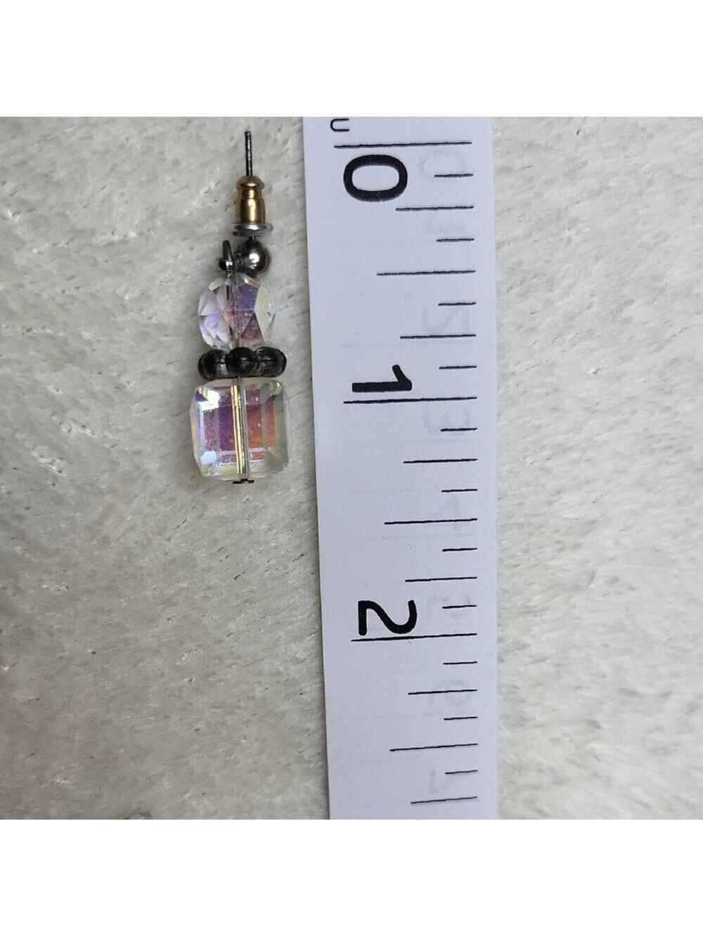 Jewlry | Crystal Necklace with Iridescent Pendant |J2 - Picture 7 of 8